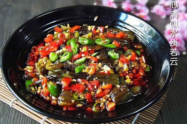 香辣擂椒茄条