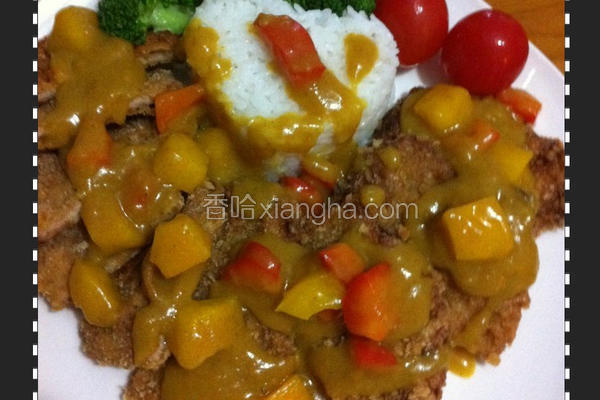 咖喱猪扒饭