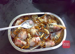 虫草蒸鳙鱼头的做法图解5