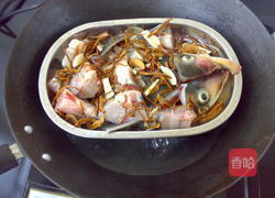 虫草蒸鳙鱼头的做法图解6