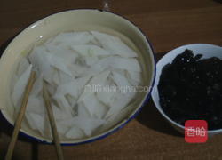 长山药炒木耳的做法图解2