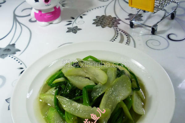 菠菜炒夜开花