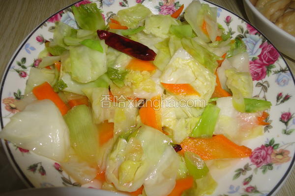 辣炒圆白菜