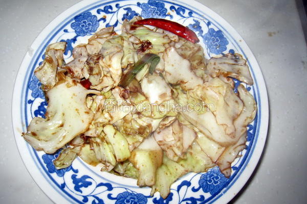 炝炒圆白菜