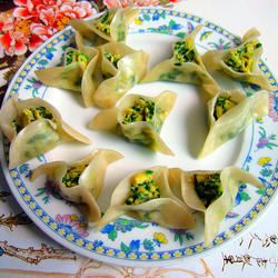 韭菜鸡蛋三角饺的做法[图]