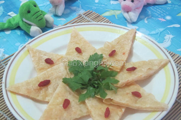 月亮虾饼