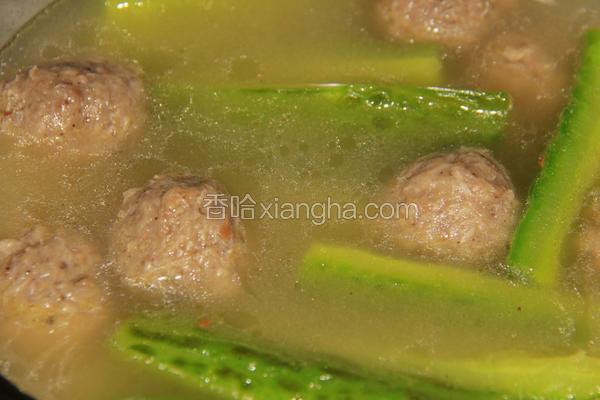 苦瓜肉丸汤