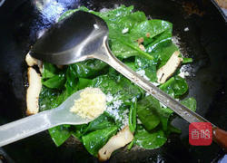香干炒木耳菜的做法图解10