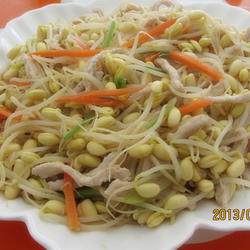 肉丝炒黄豆芽的做法[图]