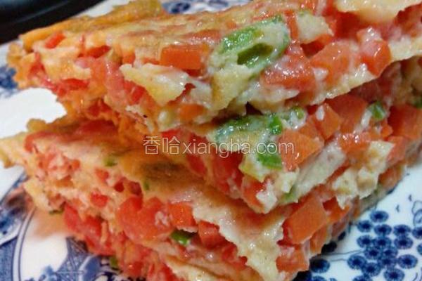 胡萝卜蛋饼