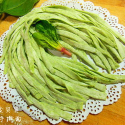 菠菜手擀面的做法[图]