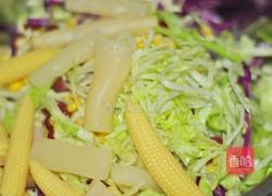 蒜香鸡翅配沙拉的做法图解7