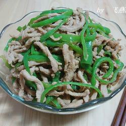 青椒炒肉丝的做法[图]