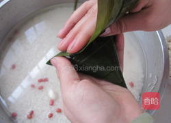 红豆蜜枣粽的做法图解6
