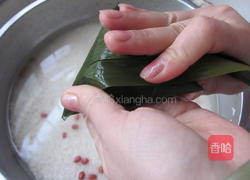 红豆蜜枣粽的做法图解7