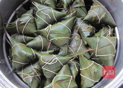 红豆蜜枣粽的做法图解10