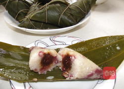 红豆蜜枣粽的做法图解15