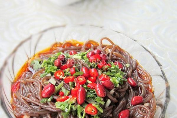 酸辣蕨根粉
