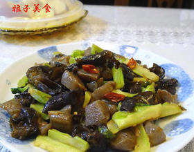魔芋木耳健康小炒[图]
