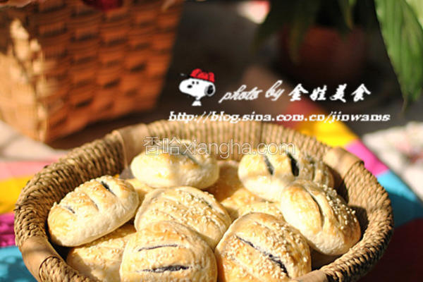 黑芝麻老婆饼