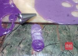 小小花紫薯松糕的做法图解5