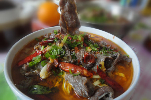 水煮牛肉片