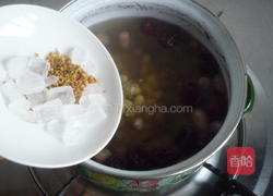 花生黄豆红枣汤的做法图解5