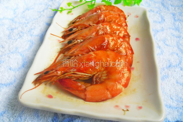 黄酒焖大虾