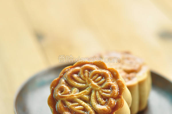 广式豆沙月饼