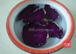 紫包菜拌土豆丝的做法图解1