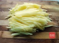 紫包菜拌土豆丝的做法图解2