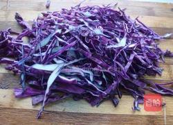 紫包菜拌土豆丝的做法图解4