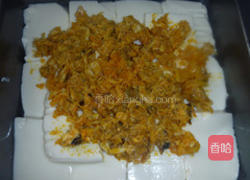 烤蟹黄豆腐的做法图解5