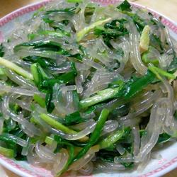 粉条炒韭菜的做法[图]