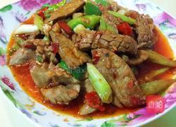 肝腰合炒的做法图解8