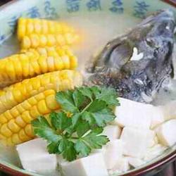 玉米鱼头豆腐汤的做法[图]