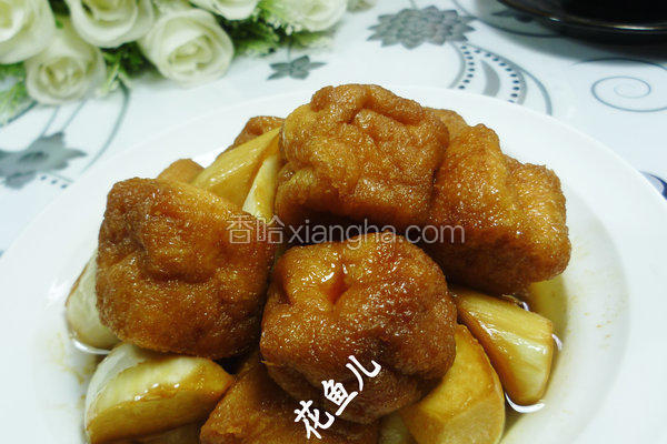 油豆腐烧茭白