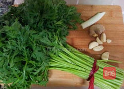 清炒皇帝菜的做法图解1