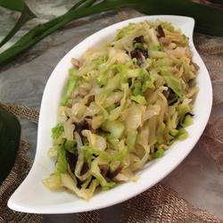 小炒包菜丝的做法[图]