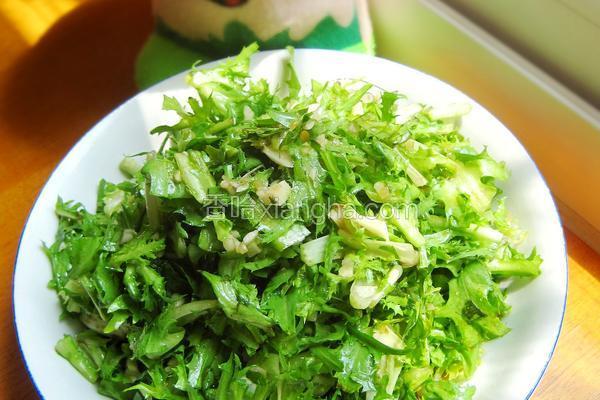 凉拌苦菊