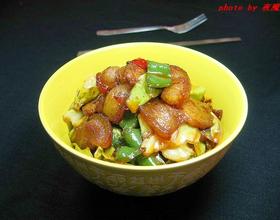 青椒莲白回锅肉[图]