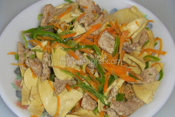 青椒素鸡炒里脊