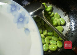 榨菜炒蚕豆的做法图解6