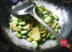 榨菜炒蚕豆的做法图解11