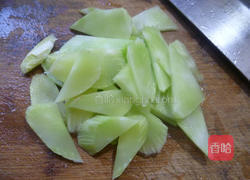 香干里脊肉炒莴笋的做法图解3