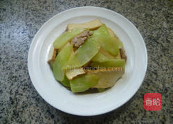香干里脊肉炒莴笋的做法图解12
