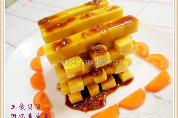 皮冻黄金条