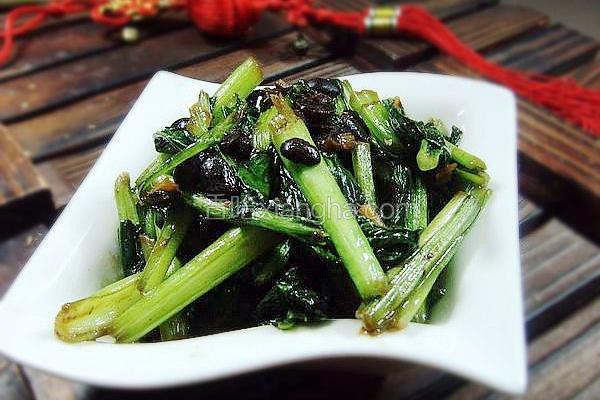 豉香炒油菜