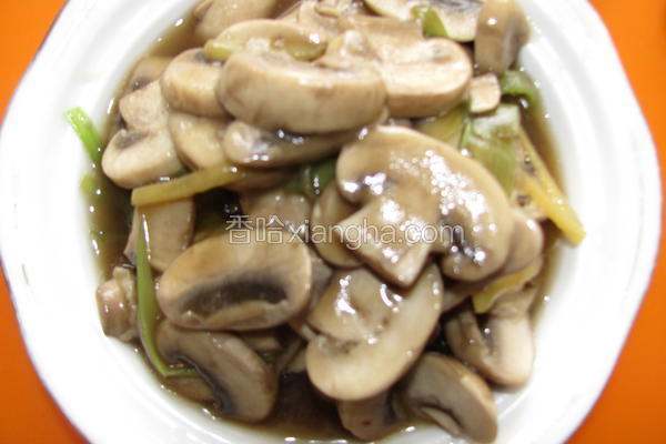 清炒白蘑菇