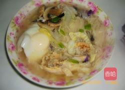 大白菜鸡汤面的做法图解14